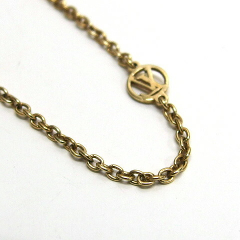 LOUIS VUITTON Gold Necklace - Picture 8 of 11